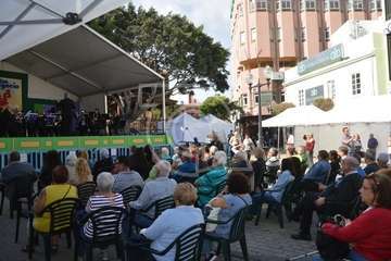 Concierto de la Banda Municipal y Feria de Artesanía en Los Llanos de Telde (Foto Francisco Javier Santana y TA)